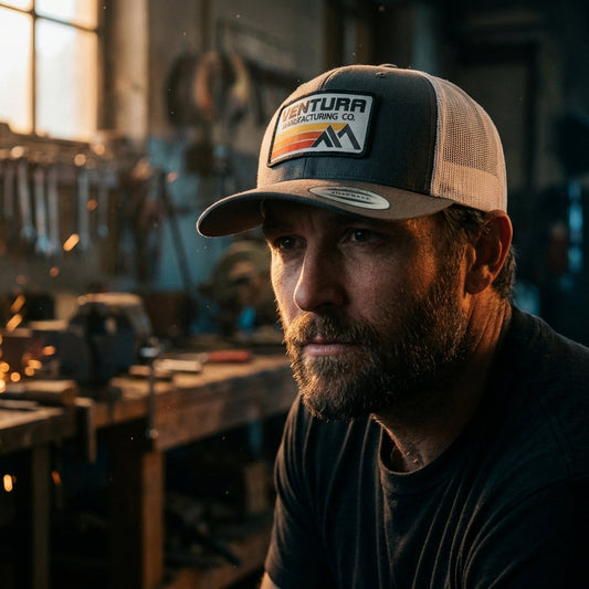 Casquette ventura studio écusson imprimé Ventura manufacturing.co