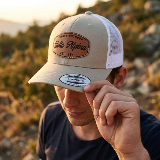 Casquette patch cuir : style premium et gravure laser | Ventura Studio